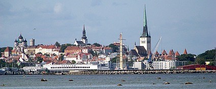 Lettland: Riga - Stadtansicht - Silhouette der Stadt