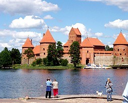 Trakai: Wasserburg - grofrstliche Residenz