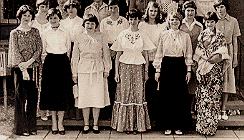 Gruppenbild der Jugendweiheteilnehmer einer Klasse 1978