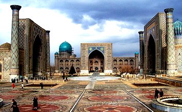 REGISTAN in Taschkent ist das kulturelle Zentrum der Stadt - ein Magnet fr Touristen